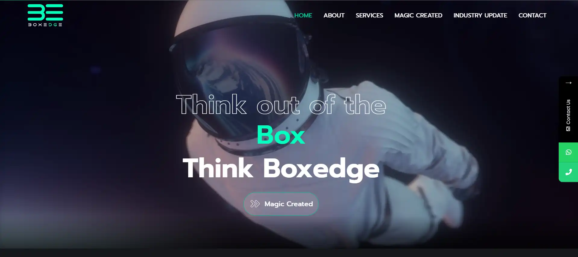 Boxedge Solutions website
