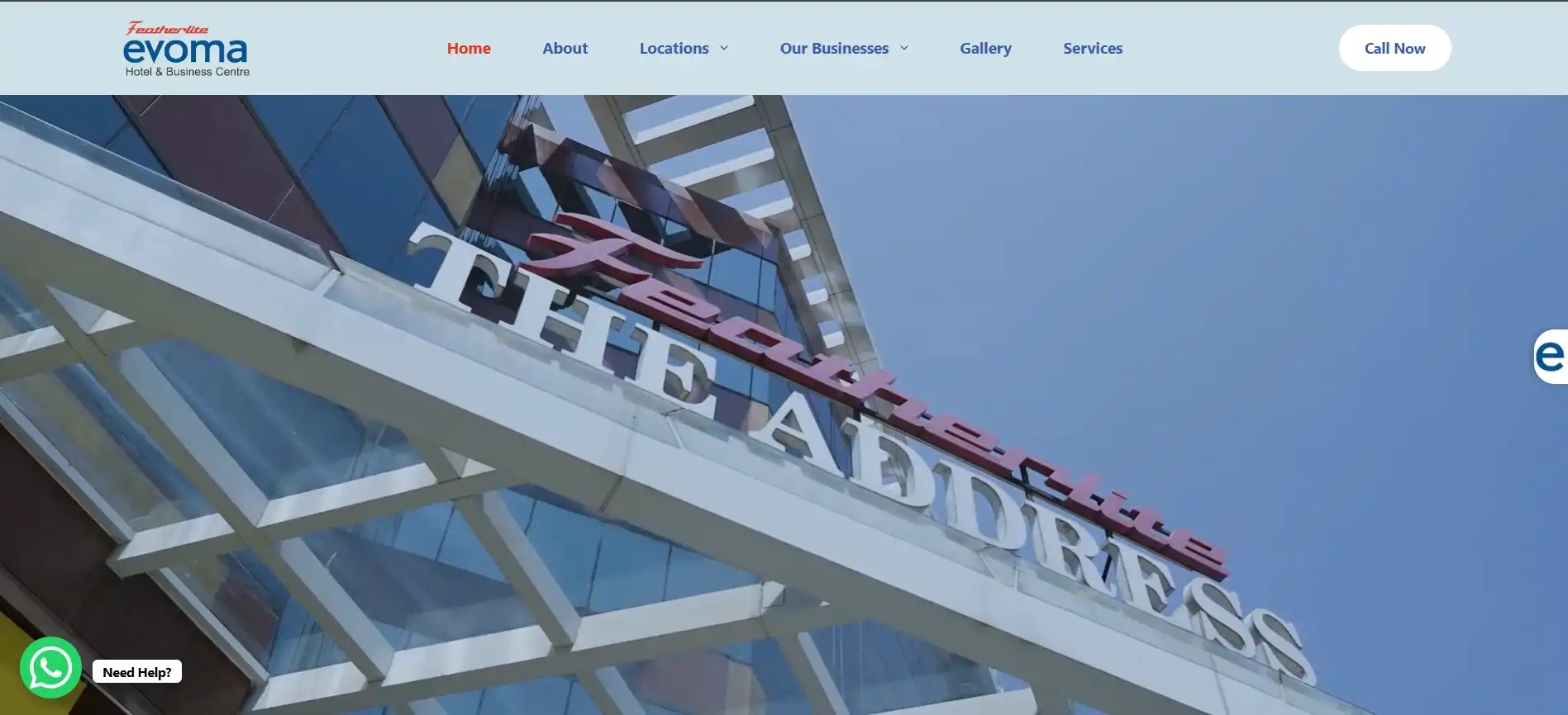 Featherlite Evoma corporate site